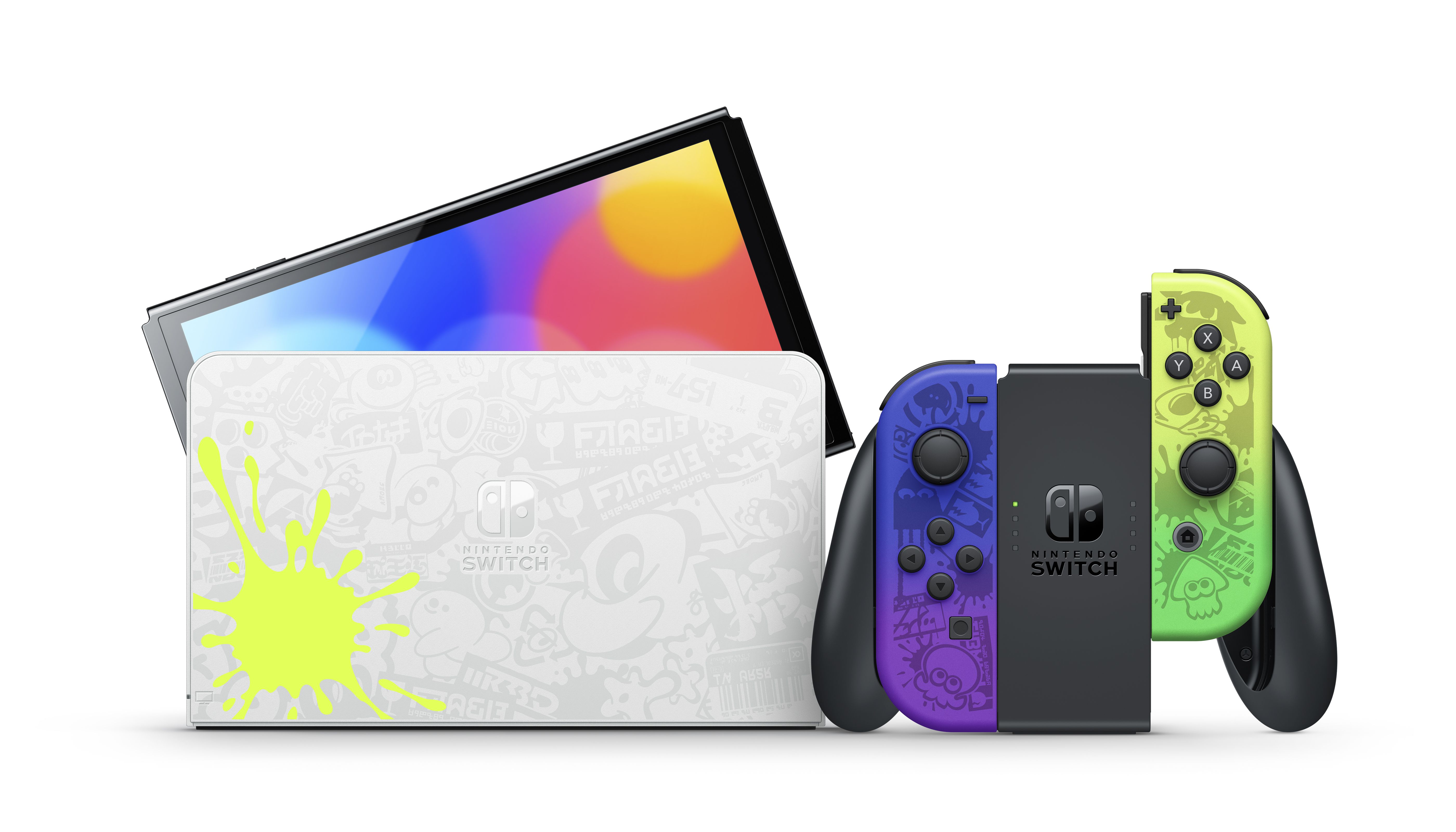 Nintendo Switch OLED Gets Colorful Splatoon-Inspired Refresh